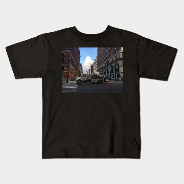 NoHo, Manhattan, New York City Kids T-Shirt by eleonoraingrid